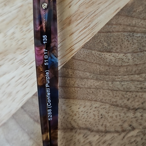 Coach Purple Eyeglasses with Case - Picture 7 of 10